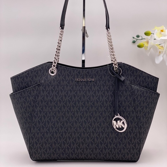 Michael Kors LG Chain Shoulder Tote - Picture 12 of 13